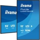 iiyama LH5575UHS-B2AG Digital Signage Display, 54,6" (138,7 cm) LCD, 500 cd/m², 4K Ultra HD, zwart, ingebouwde Android 11, 24/7