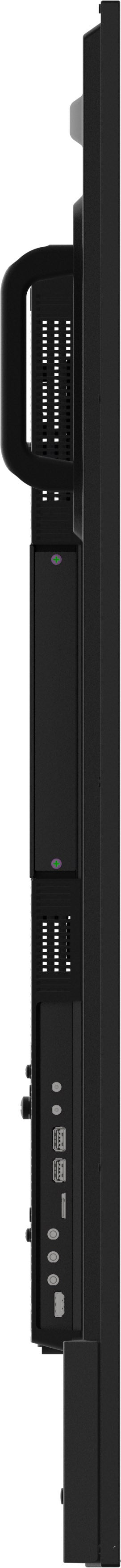 iiyama LH7575UHS-B2AG Digital Signage Display, 75" (190,5 cm) LCD-flatpanel, wifi, 500 cd/m², 4K Ultra HD, zwart, ingebouwde Android 11-processor, 24/7