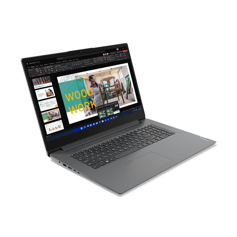 Lenovo V17 G4 IRU Intel® Core™ i7 i7-1355U Laptop 43.9 cm (17.3") Full HD 16 GB DDR4-SDRAM 512 GB SSD Wi-Fi 6 (802.11ax) Windows 11 Pro English Gray