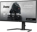 iiyama GCB3482WQSU-B1 écran plat de PC 86,4 cm (34") 3440 x 1440 pixels UltraWide Quad HD LED Noir