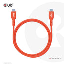 CLUB3D CAC-1573 câble USB USB 2.0 2 m USB C Rouge