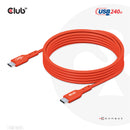 CLUB3D CAC-1573 câble USB USB 2.0 2 m USB C Rouge