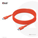 CLUB3D CAC-1573 câble USB USB 2.0 2 m USB C Rouge