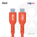 CLUB3D CAC-1573 câble USB USB 2.0 2 m USB C Rouge