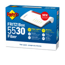 Box FRITZ! 5530 Fiber Edition Internation routeur sans fil 2.5 Gigabit Ethernet Bi-bande (2,4 GHz / 5 GHz) Blanc