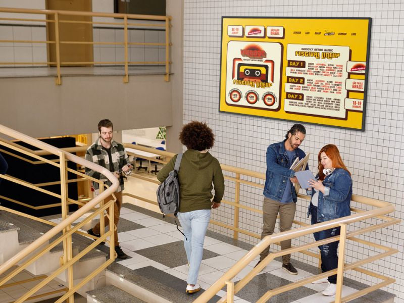 Viewsonic CDE7530 Écran d'affichage dynamique 190,5 cm (75") Wifi 450 cd/m² 4K Ultra HD Noir Intégré dans le processeur Android 11