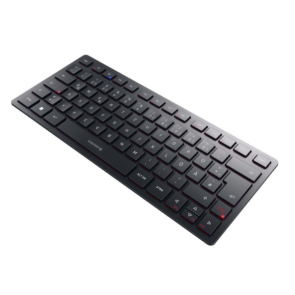 CHERRY KW 9200 MINI clavier Universel USB + RF Wireless + Bluetooth QWERTZ Allemand Noir