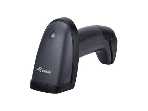 Equip 351026 Barcodescanner, draagbare 1D/2D LED-barcodescanner, zwart