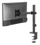 Equip 17"-32" scharnierende monitor bureausteun, zwart