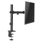 Equip 17"-32" scharnierende monitor bureausteun, zwart