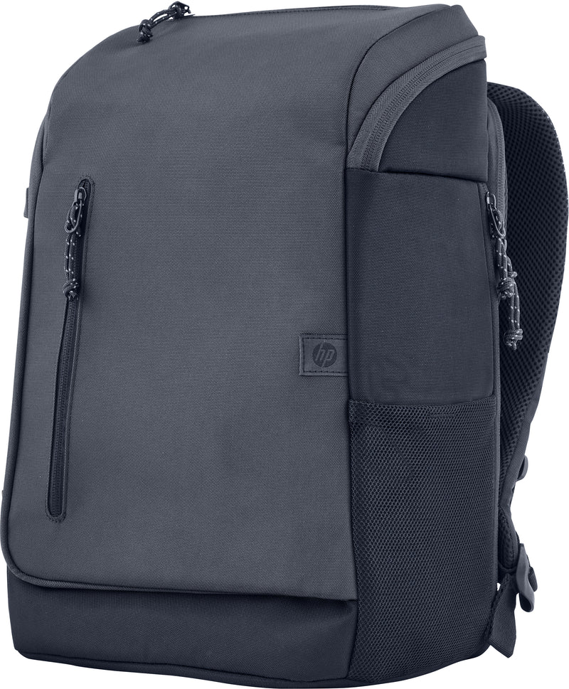 HP Travel 25 Liter 15.6 Iron Grey Laptop Backpack + 125 Wired Mouse sac à dos Sac à dos de voyage Bleu, Gris Polyester