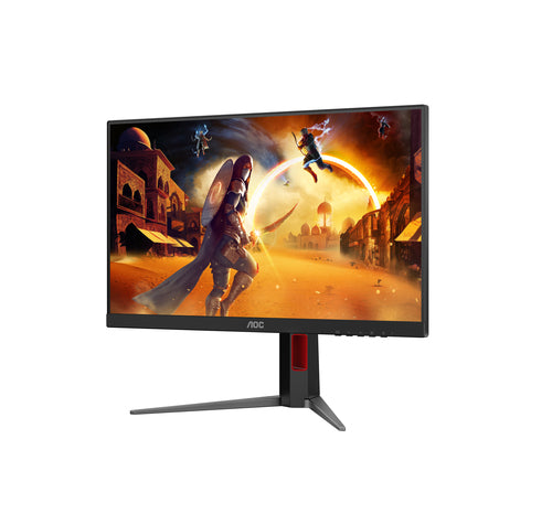 AOC G4 24G4HA écran plat de PC 60,5 cm (23.8") 1920 x 1080 pixels Full HD LED Noir, Rouge