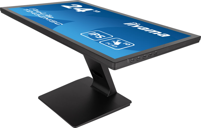 iiyama ProLite T2452MSC-B1 platte pc-monitor 60,5 cm (23.8") 1920 x 1080 Pixels Full HD LCD-touchscreen Multi-user Zwart
