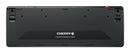 CHERRY Stream keyboard ultimate clavier maison/bureau USB + RF Wireless + Bluetooth AZERTY Français Noir