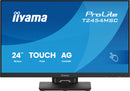 iiyama ProLite T2454MSC-B3AG écran plat de PC 60,5 cm (23.8") 1920 x 1080 pixels Full HD LED Écran tactile Multi-utilisateur Noir