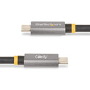 StarTech.com Câble USB4 de 1m 40Gbps, 240W (5A) Power Delivery, 8K 120Hz/4K 240Hz DP Alt Mode, Câble USB-C Certifié USB-IF - Compatible Thunderbolt