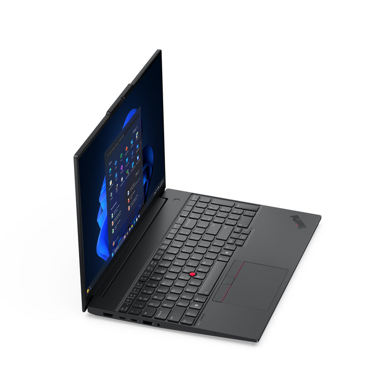 Lenovo ThinkPad E16 Gen 3 (Intel) Intel Core Ultra 7 255H Laptop 40.6 cm (16") WUXGA 16 GB DDR5-SDRAM 512 GB SSD Wi-Fi 6E (802.11ax) Windows 11 Pro Belgian Black