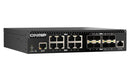 QNAP QSW-M3216R-8S8T commutateur réseau Géré L2/L3 10G Ethernet (100/1000/10000) 1U Noir