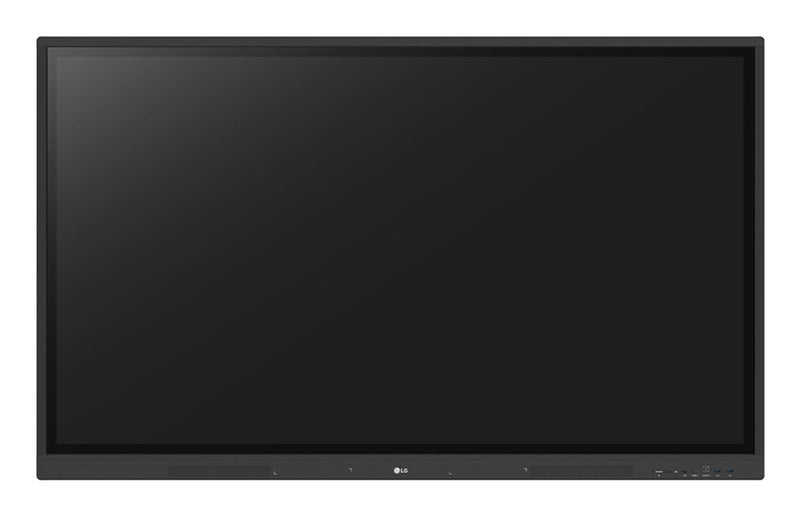LG CreateBoard tableau blanc interactif 139,7 cm (55") 3840 x 2160 pixels Écran tactile Noir USB / RF Wireless