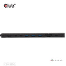 CLUB3D CSV-2550 station d'accueil Avec fil USB Type-C Noir