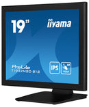 iiyama ProLite T1932MSC-B1S 48,3 cm (19") PC Flat Panel Monitor 1280 x 1024 pixels Full HD LED Touchscreen Tafelmodel Zwart