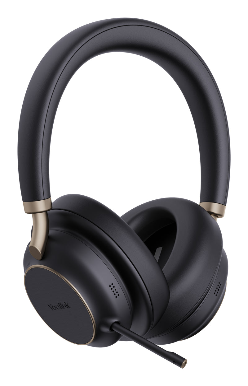 Yealink Casque USB-C/A Noir UC BH76 Plus avec Support de Charge