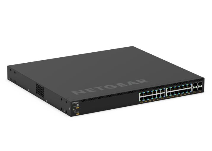 NETGEAR GSM4328-100AJS Managed L3 Gigabit Ethernet (10/100/1000) Ethernet Connection, Supports Power over Ethernet (PoE) 1U Black
