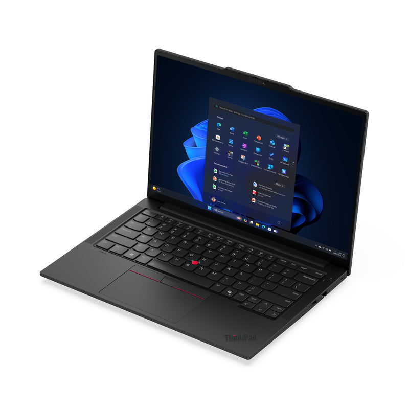 Lenovo ThinkPad E14 Gen 7 (Intel) Intel Core Ultra 5 225U Laptop 35.6 cm (14") WUXGA 16 GB DDR5-SDRAM 512 GB SSD Wi-Fi 6E (802.11ax) Windows 11 Pro Belgian Black