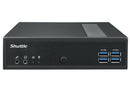 Shuttle XPC slim Barebone DL30N, Intel N100, 1x DDR5, 2x LAN (2x 2.5Gbit), 2xCOM,1xHDMI,1xDP, 1x VGA, fanless, fonctionnement permanent 24/7
