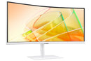 Samsung S65TC écran plat de PC 86,4 cm (34") 3440 x 1440 pixels UltraWide Quad HD LED Blanc