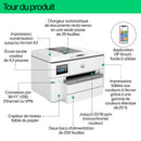 HP OfficeJet Pro 9730e Sans fil All-in-One Couleur Imprimante, Instant Ink; Impression recto-verso