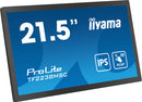 iiyama TF2238MSC-B1 21" (53,3 cm) Digitaal A-kaart Dynamisch Display LED 600 cd/m² Full HD Zwart Touchscreen