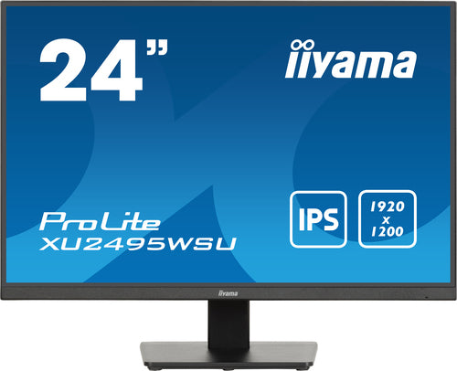 iiyama ProLite XU2495WSU-B7 platte PC-monitor 61 cm (24") 1920 x 1200 pixels Full HD LED Zwart