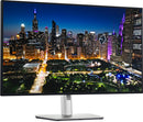 DELL UltraSharp U3225QE 80 cm (31.5") 3840 x 2160 pixel 4K Ultra HD LCD PC flat screen monitor, Black, Silver