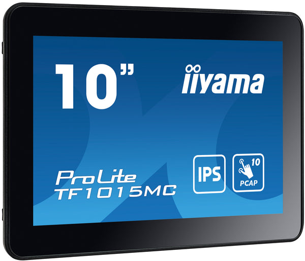 iiyama TF1015MC-B3 écran plat de PC 25,6 cm (10.1") 1280 x 800 pixels HD LED Écran tactile Noir