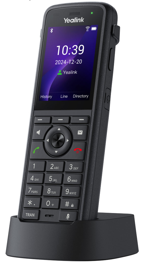 Yealink AX86R téléphone fixe Noir TFT Wifi
