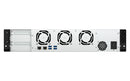 QNAP TS-855EU-8G serveur de stockage NAS Rack (2 U) Intel Atom® C5125 8 Go DDR4 0 To QuTS hero Noir