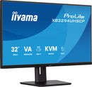 iiyama ProLite XB3294UHSCP-B1 écran plat de PC 80 cm (31.5") 3840 x 2160 pixels 4K Ultra HD Noir