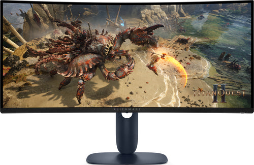 Alienware AW3425DWM flat PC monitor 86.4 cm (34") 3440 x 1440 pixels Wide Quad HD LCD Black, Blue