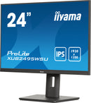 iiyama ProLite XUB2495WSU-B7 platte pc-monitor 61,2 cm (24,1") 1920 x 1200 pixels 4K Ultra HD LED Zwart