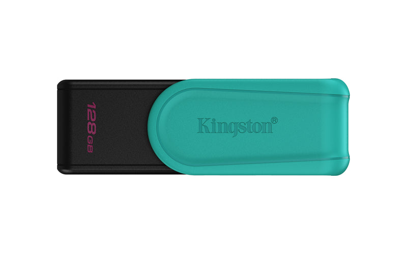Kingston Technology DataTraveler 128GB Portable USB 3.2 Gen 1 Exodia S (Noir/Turquoise)