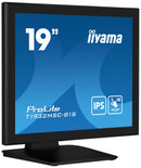iiyama ProLite T1932MSC-B1S 48,3 cm (19") PC Flat Panel Monitor 1280 x 1024 pixels Full HD LED Touchscreen Tafelmodel Zwart