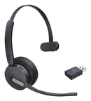 Yealink WH64 Hybrid Mono Teams Casque Sans fil Arceau Bureau/Centre d'appels Micro-USB Bluetooth Noir