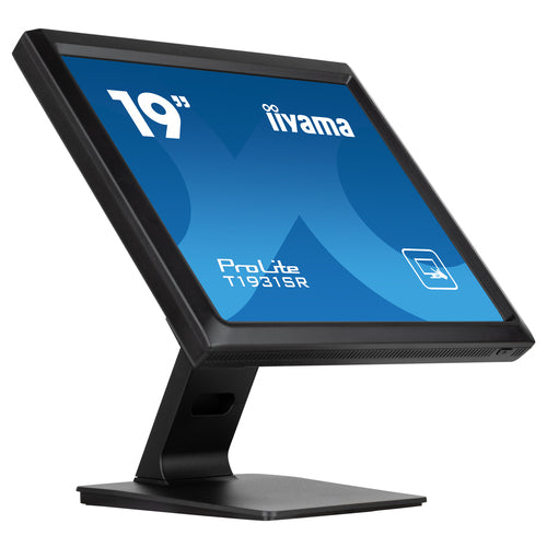 iiyama ProLite T1931SR-B1S platte pc-monitor 48,3 cm (19") 1280 x 1024 Pixels SXGA LCD-touchscreen Zwart