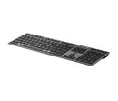 HP 725 Multi Rchrgbl WLS KB/MSE Belgium clavier Souris incluse Bureau RF sans fil + Bluetooth Noir