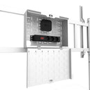 Neomounts FL50-575WH1 Support au sol mobile pour écran 65-110" - installation rapide - TÜV