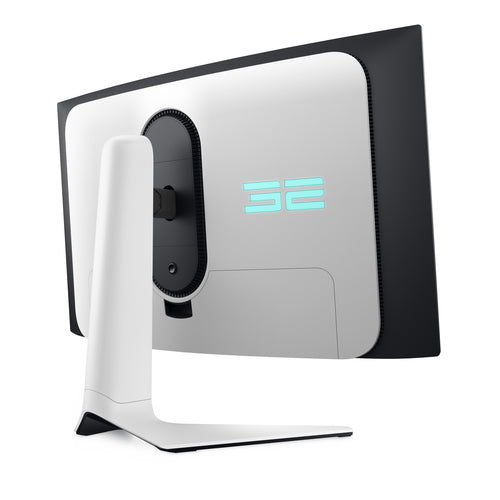 Alienware AW3225QF 32" (81.3 cm) PC Flat Panel Monitor, 3840 x 2160 pixels, 4K Ultra HD QD-OLED, Black, White