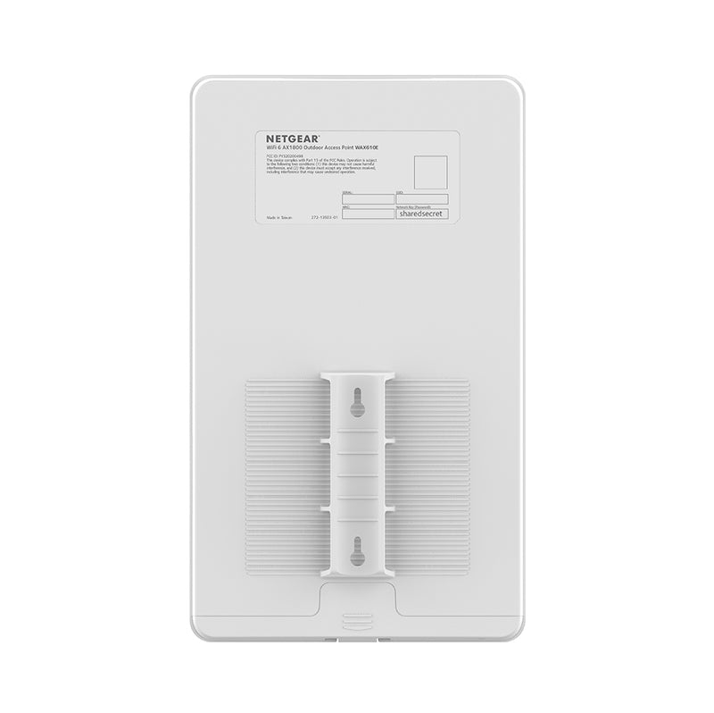 NETGEAR WAX608Y 1200 Mbps White Ethernet connection, supporting Power over Ethernet (PoE)