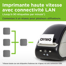 DYMO LabelWriter 550 Turbo imprimante d'étiquettes | Étiqueteuse avec impression thermique directe haute vitesse | Reconnaissance automatique des étiquettes | Imprime par connexion USB/LAN