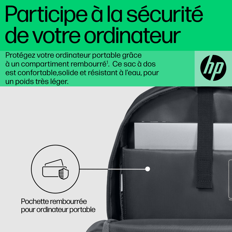 HP Sac à dos pour PC portable 15,6 pouces